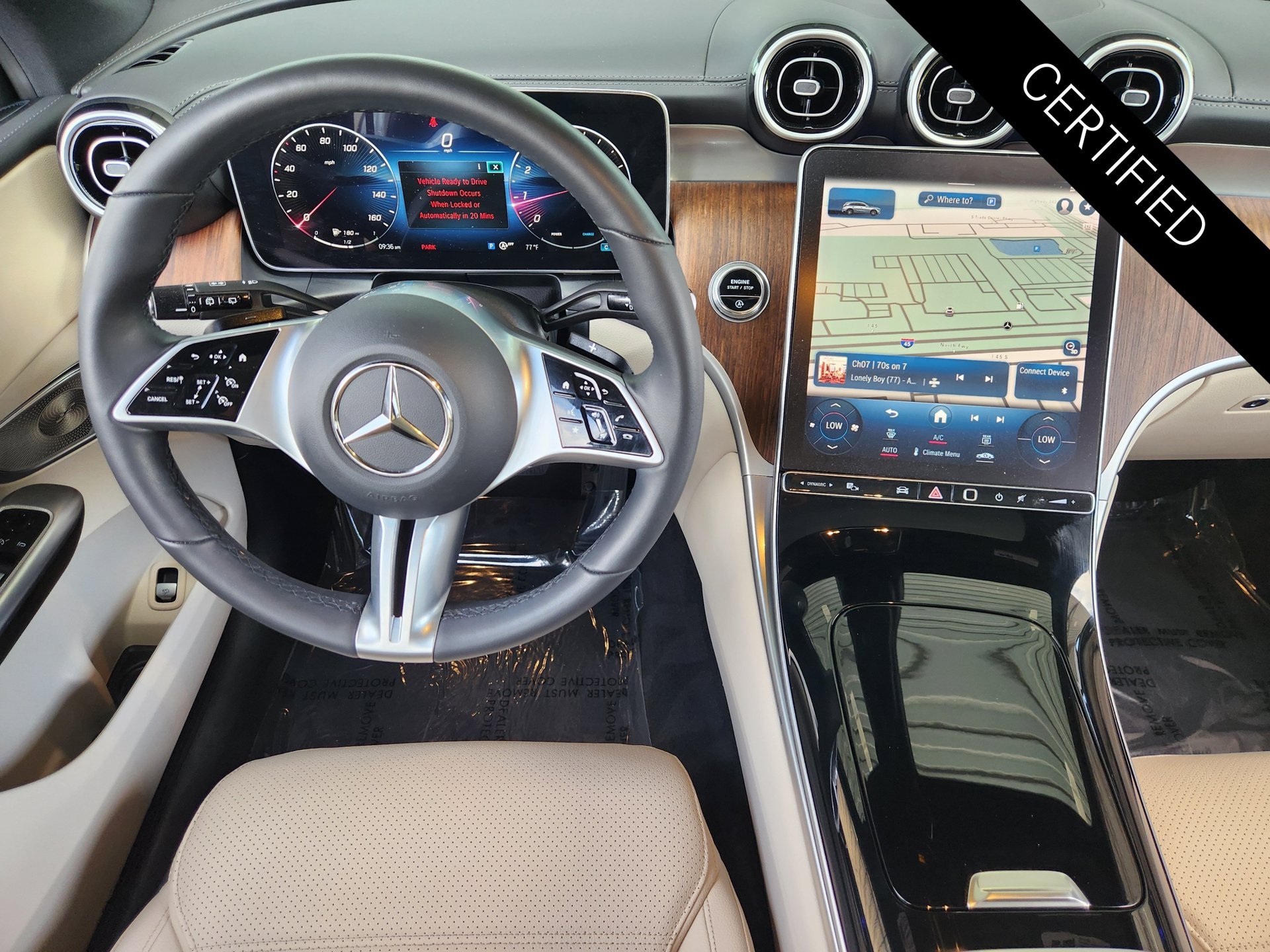 Certified Used 2024 MANUFAKTUR Moonlight White Metallic Mercedes-Benz GLC 300 image 27