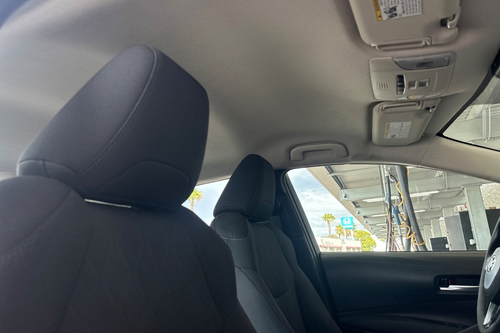 Certified Used 2021 Super White Toyota LE image 15