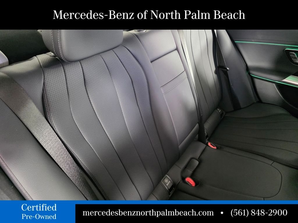 Certified Used 2025 Black Mercedes-Benz E 350 image 26