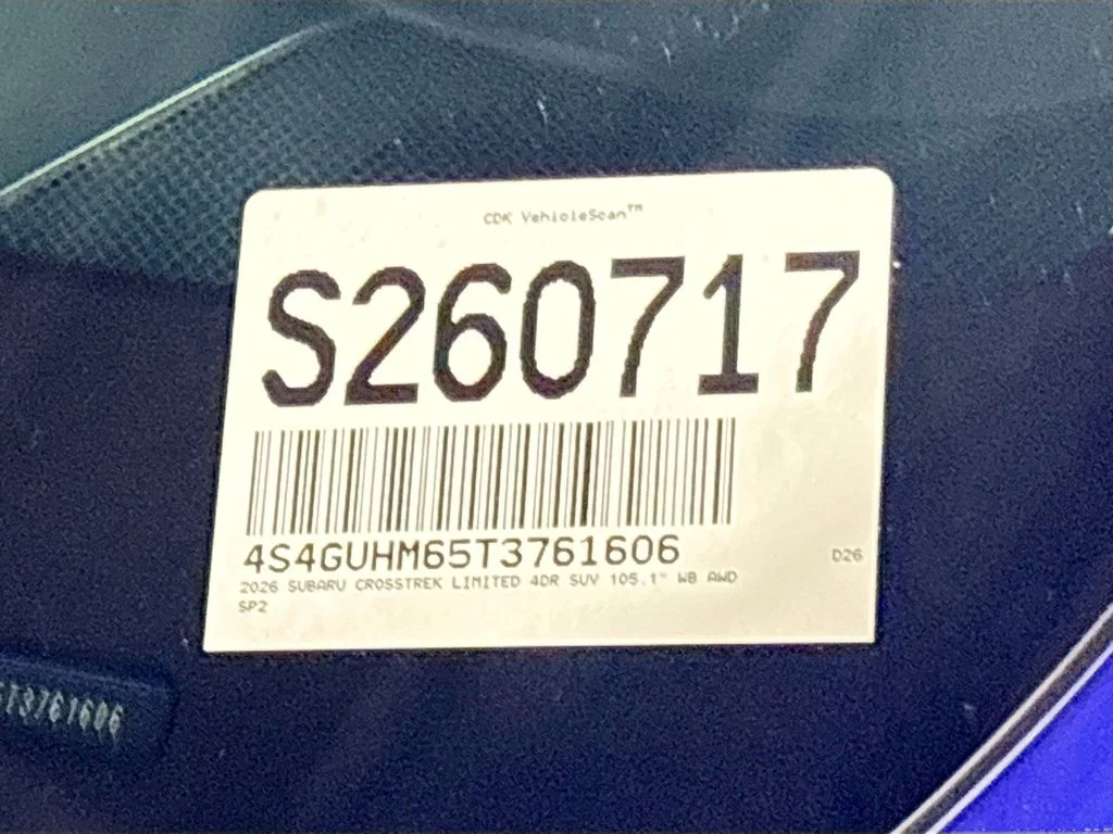 New 2026 SAPPHIRE BLUE PEARL Subaru Limited image 25