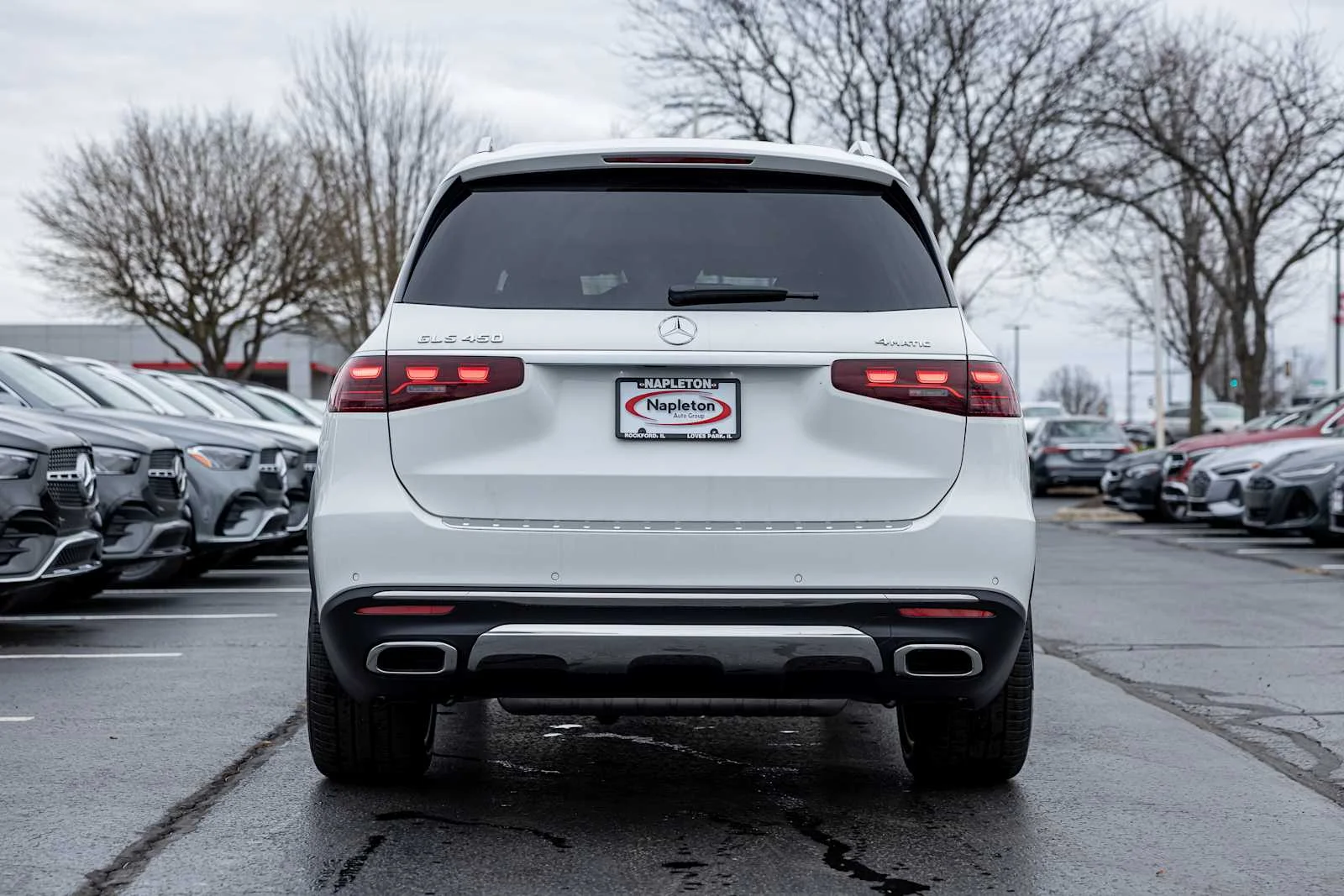 New 2026 Polar White Mercedes-Benz GLS 450 image 4