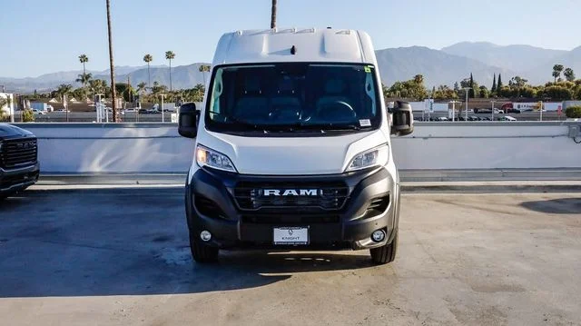 New 2026 Bright White Clear-Coat Exterior Paint RAM High Roof image 3