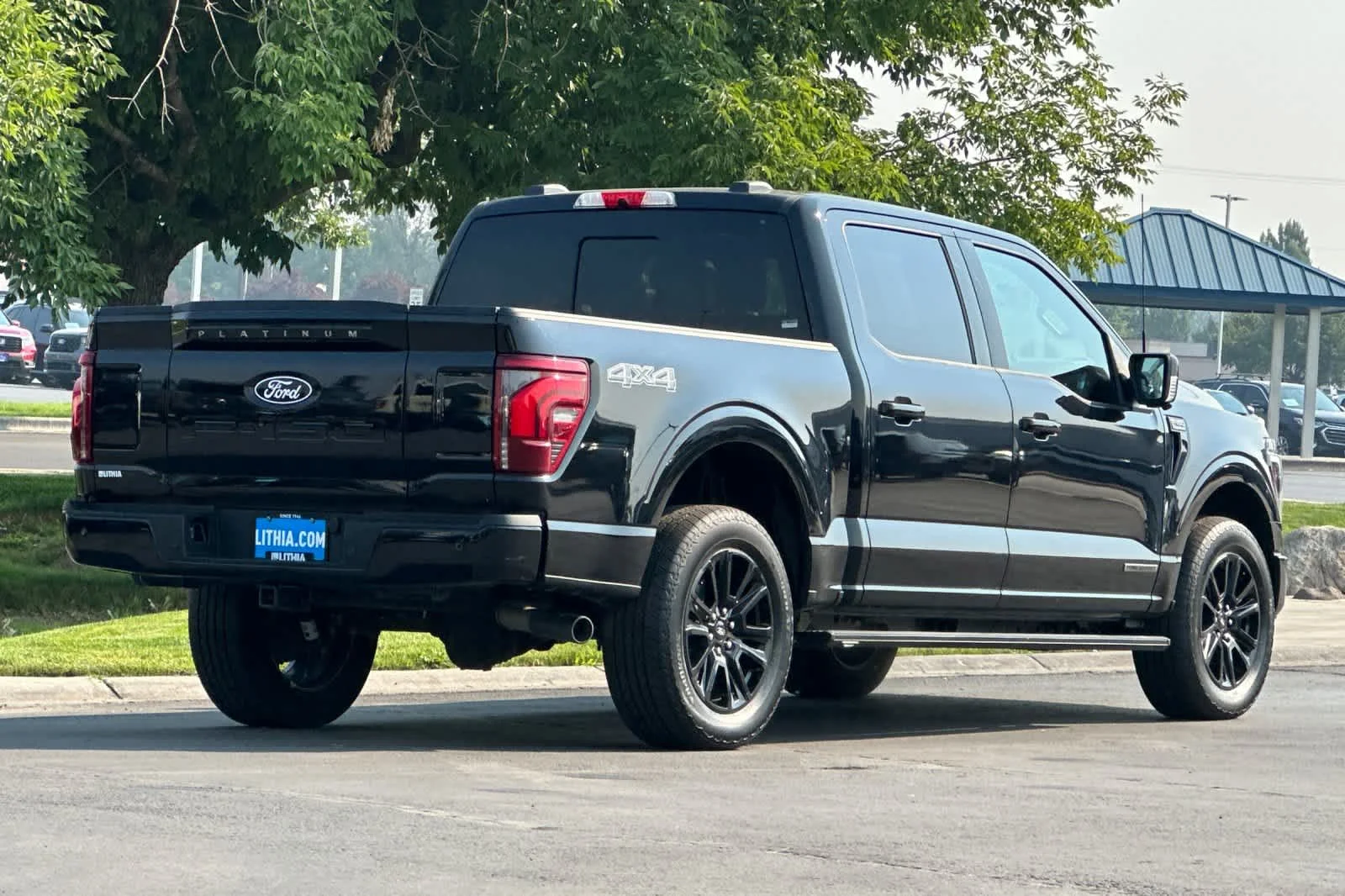 Certified Used 2024 Agate Black Metallic Ford Platinum image 2