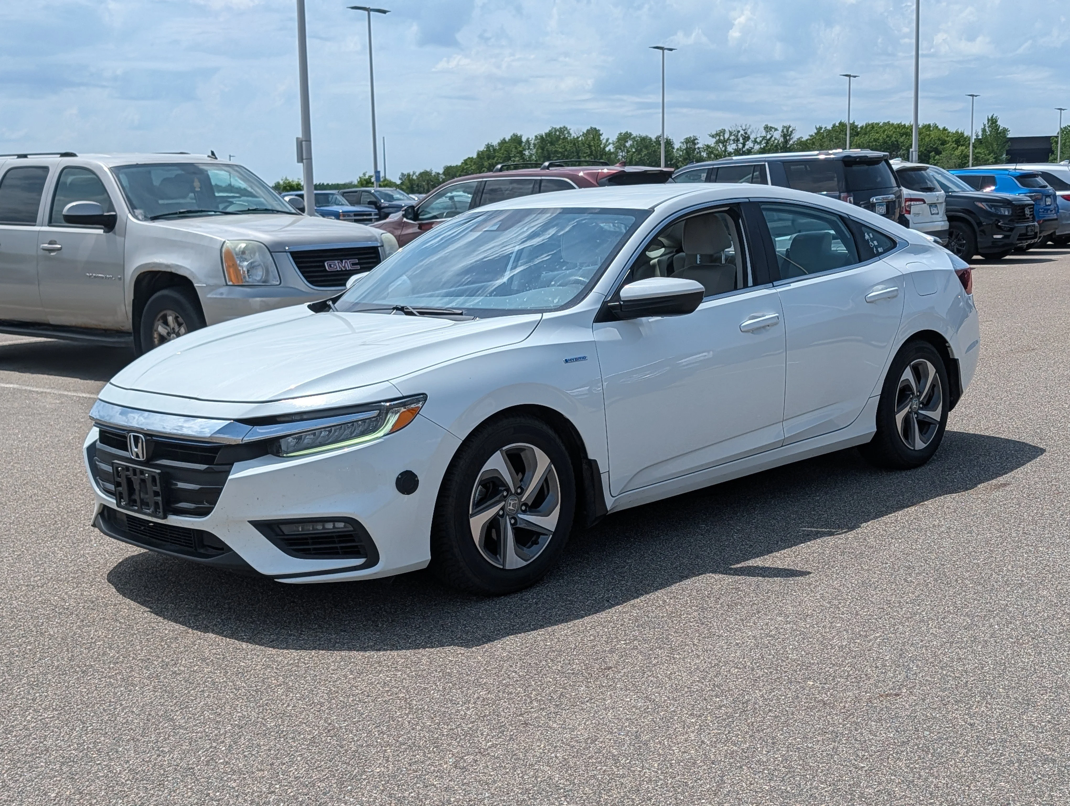 Used 2019 Honda Insight EX with VIN 19XZE4F5XKE005073 for sale in Waite Park, Minnesota