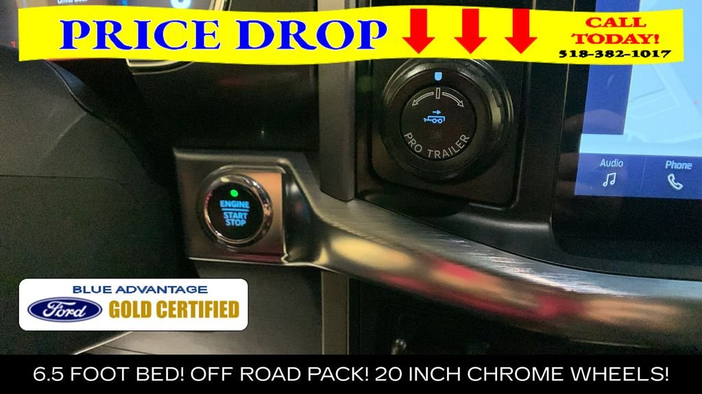Certified Used 2022 Blue Metallic Ford Lariat image 38