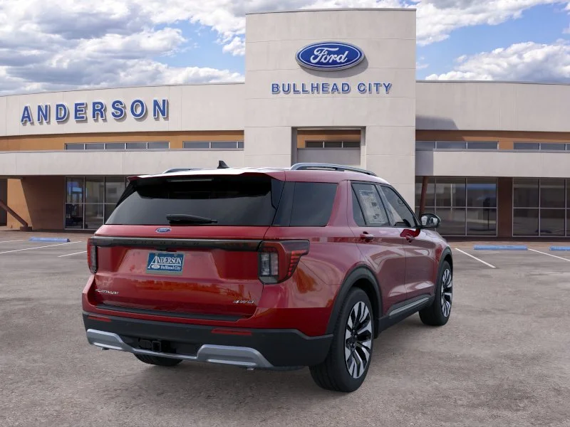 New 2026 Rapid Red Metallic Tinted Clearcoat Ford Platinum image 8