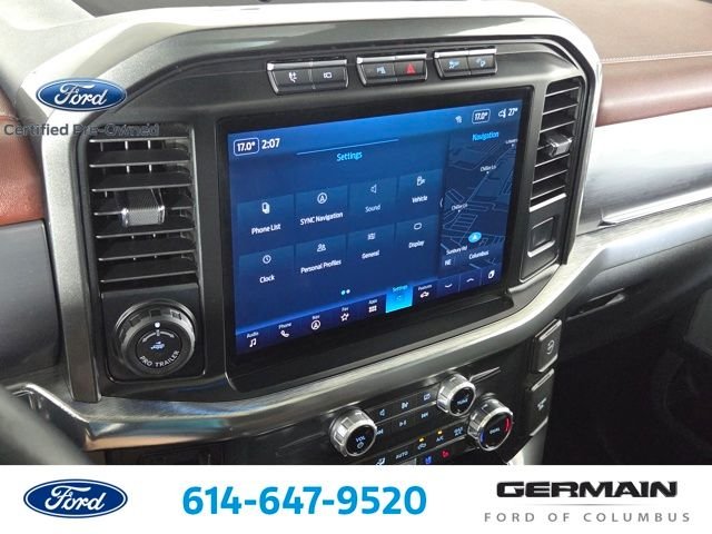 Certified Used 2023 Agate Black Metallic Ford Lariat image 27