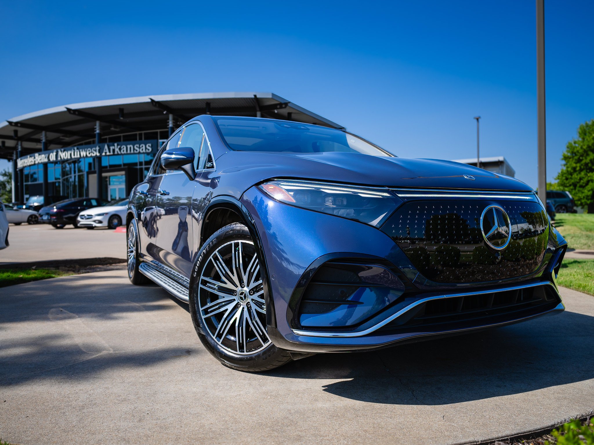 Certified 2023 Mercedes-Benz EQS SUV Base with VIN 4JGDM2EB7PA003442 for sale in Bentonville, AR