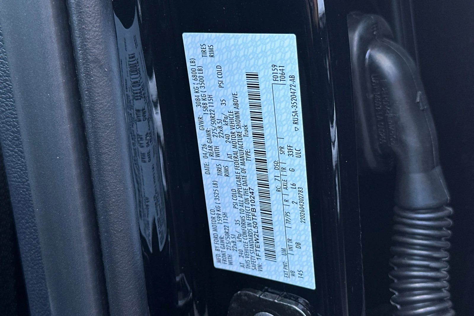 New 2026 Agate Black Metallic Ford STX® image 27