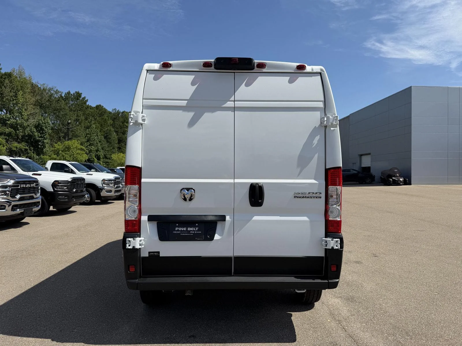 New 2026 Bright White Clear-Coat Exterior Paint RAM Tradesman image 5