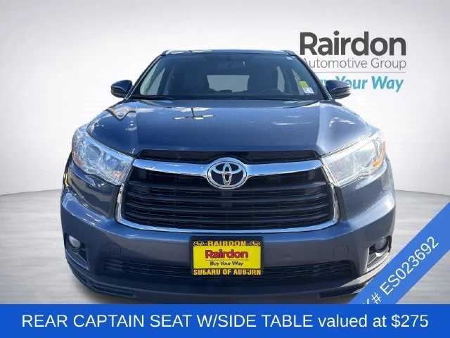 Used 2014 Toyota Highlander XLE with VIN 5TDJKRFH8ES023692 for sale in Auburn, WA