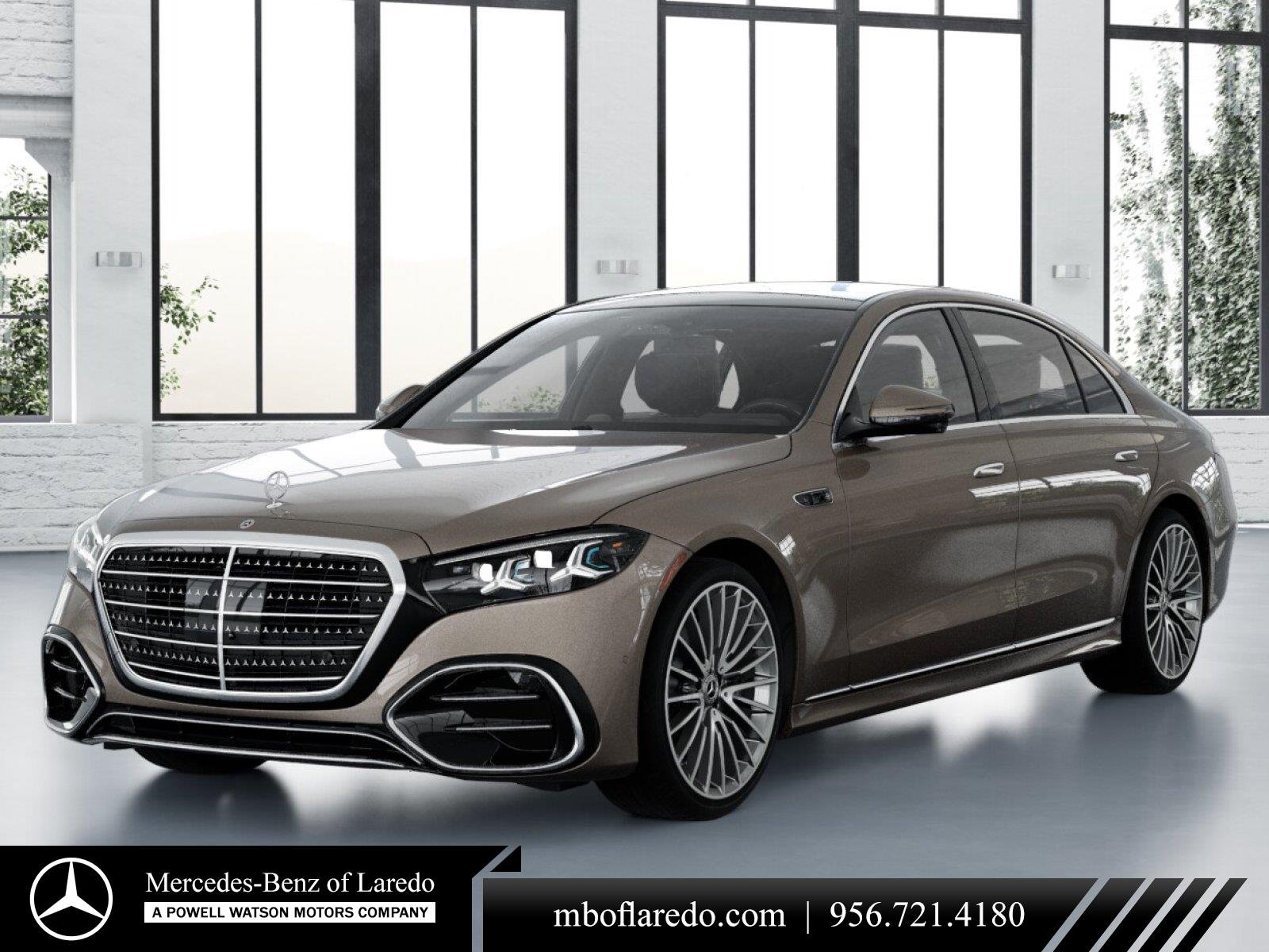 New 2027 Sonoran Brown Metallic MERCEDES-BENZ S 580 4MATIC® SEDAN image 1