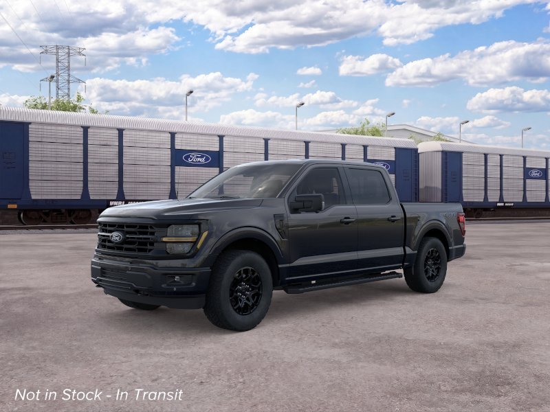 New 2026 Agate Black Metallic Ford XLT image 1