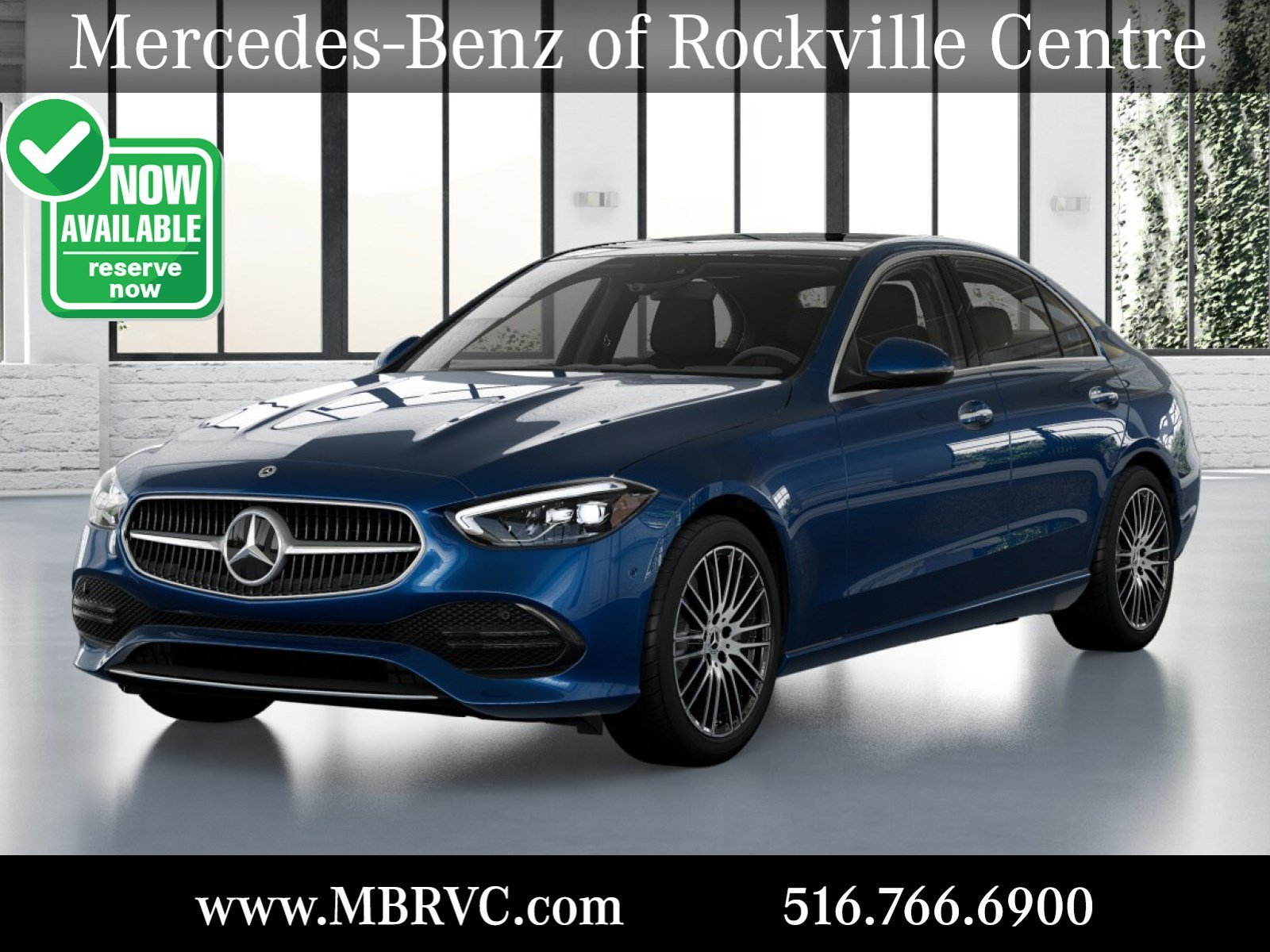 New 2026 Starling Blue Metallic Mercedes-Benz C 300 image 1