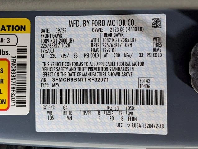 New 2026 Azure Gray Metallic Tri-Coat Ford Big Bend® image 49