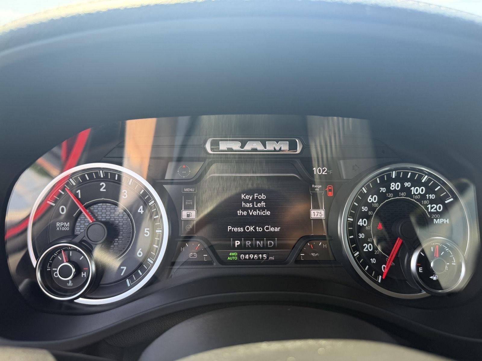 Used 2022 Flame Red Clearcoat Ram Laramie image 25