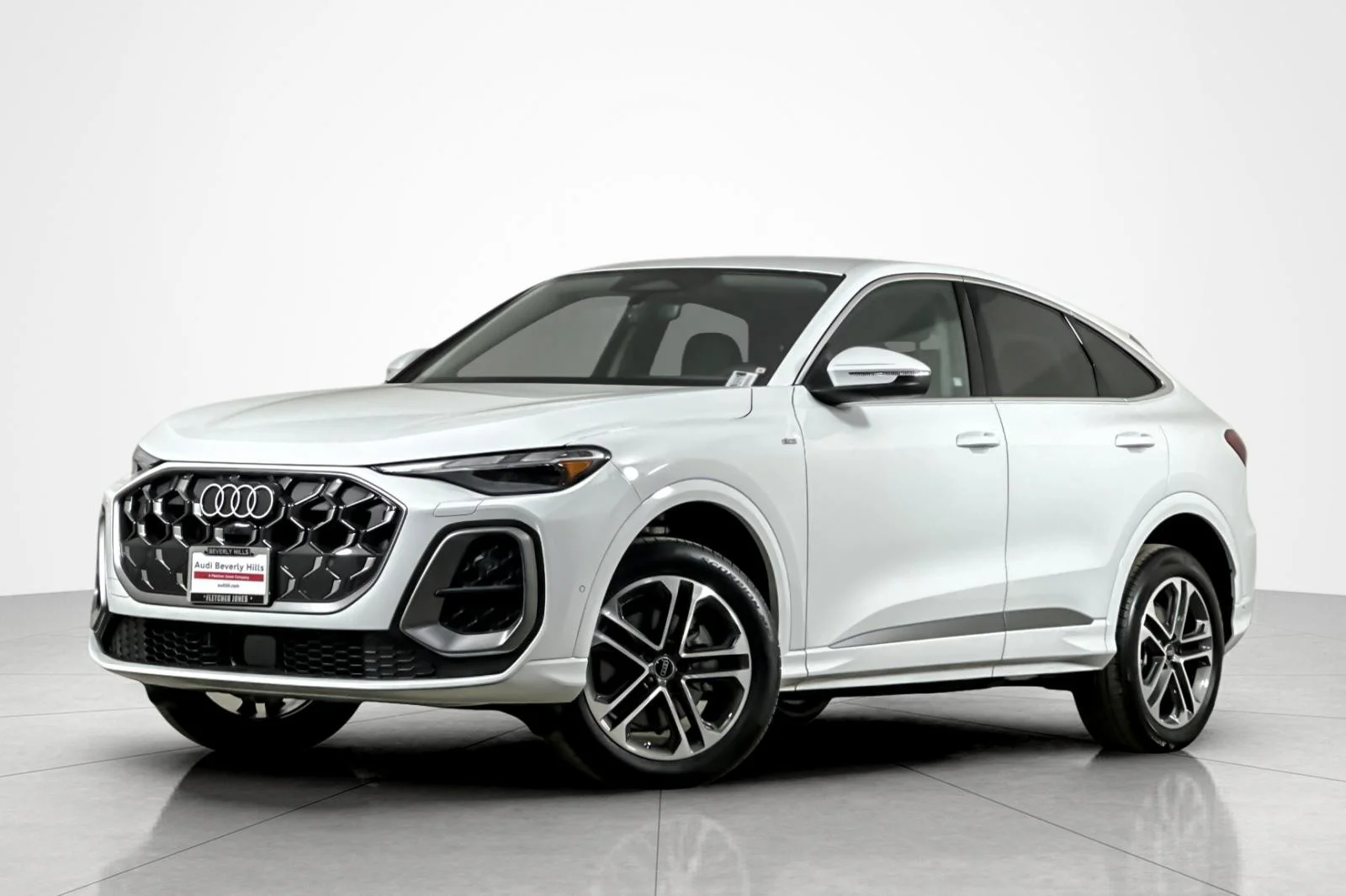 New 2026 Glacier White Metallic Audi Premium 2.0 TFSI quattro image 1