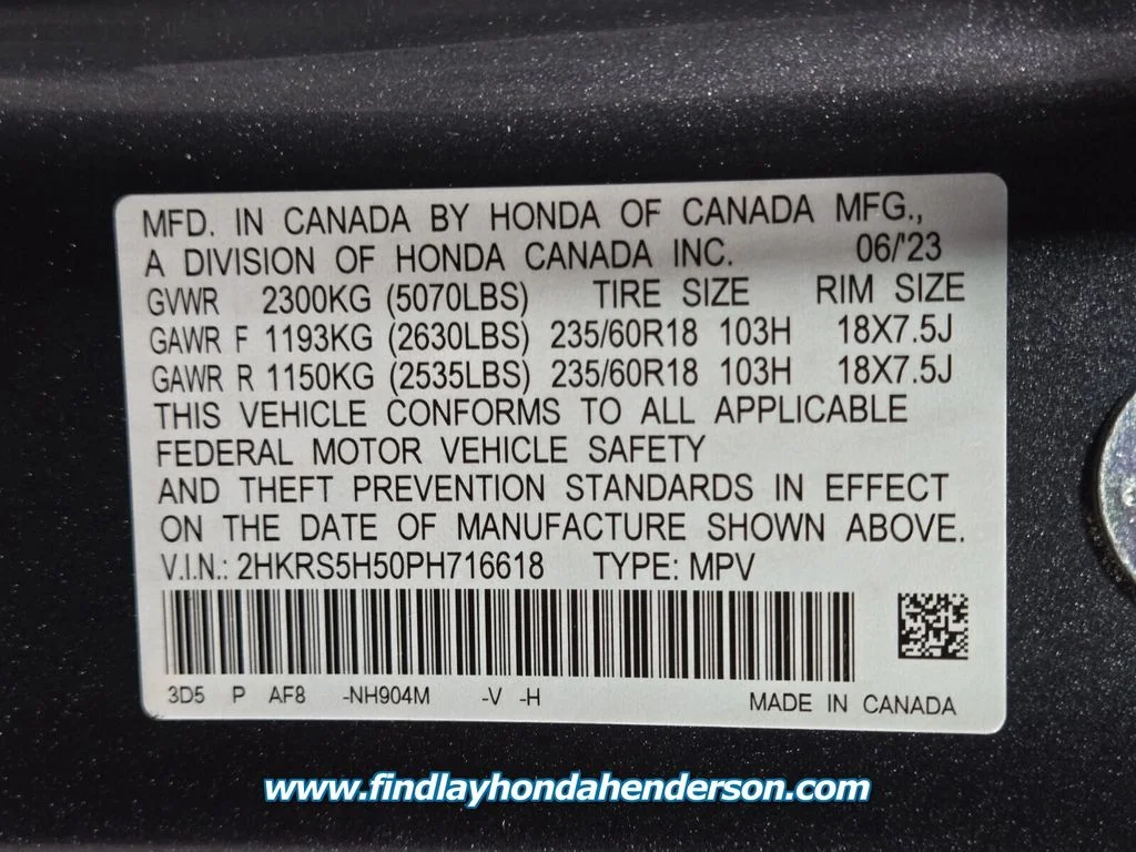 Certified Used 2023 Meteorite Gray Metallic Honda Sport image 14