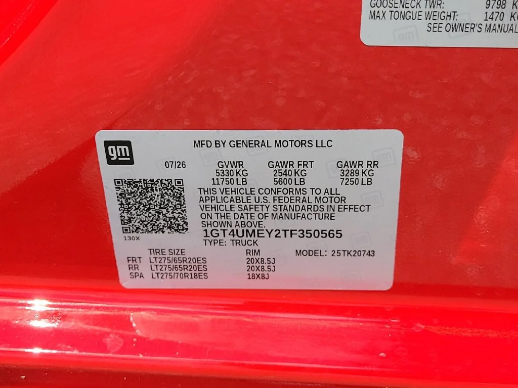 New 2026 Cardinal Red GMC SLE image 25