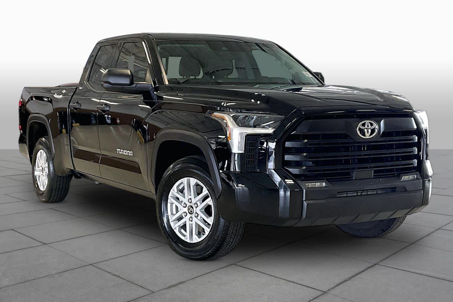 Used 2023 Midnight Black Metallic Toyota SR5 image 2