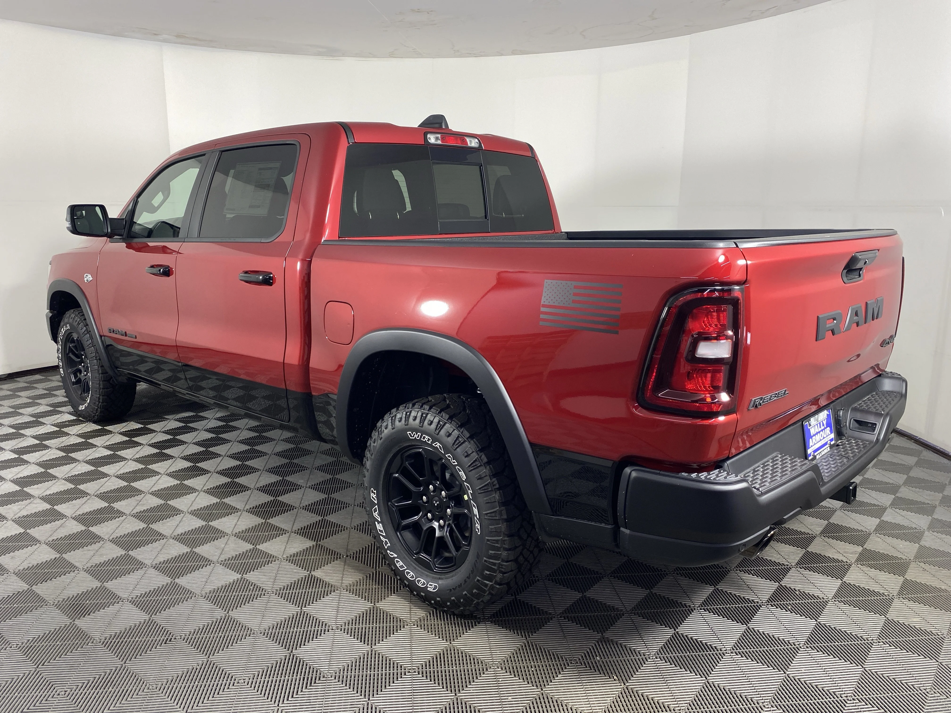 New 2026 Molten Red Pearl-Coat Exterior Paint RAM Rebel image 10