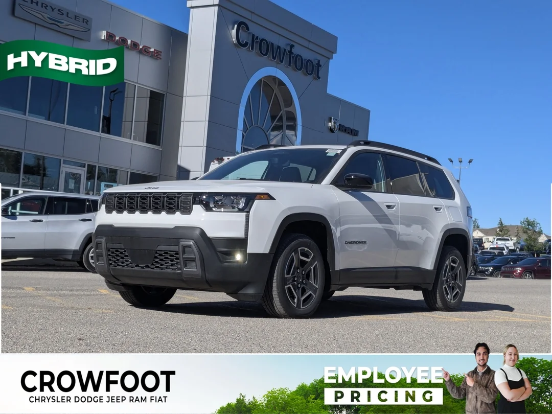 New 2026 White Jeep Limited - - Hybrid 4x4 image 1