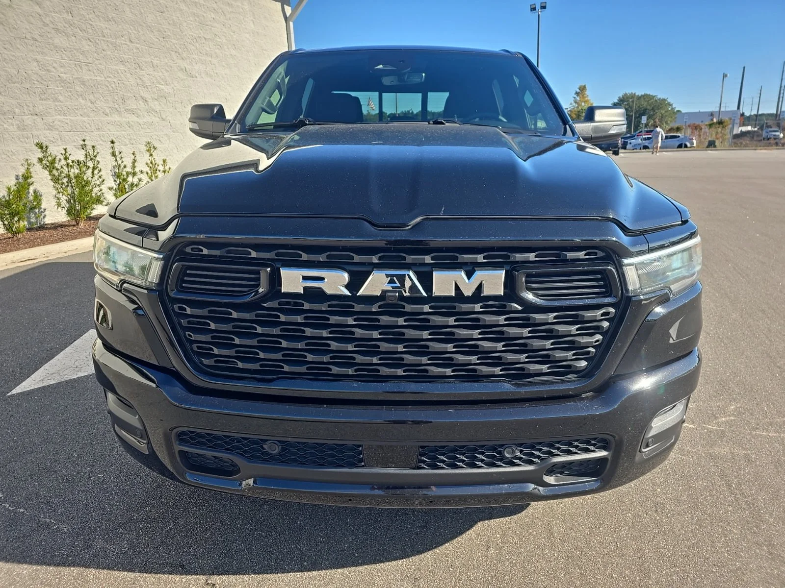 Used 2025 Diamond Black Crystal Pearlcoat Ram Big Horn/Lone Star image 2