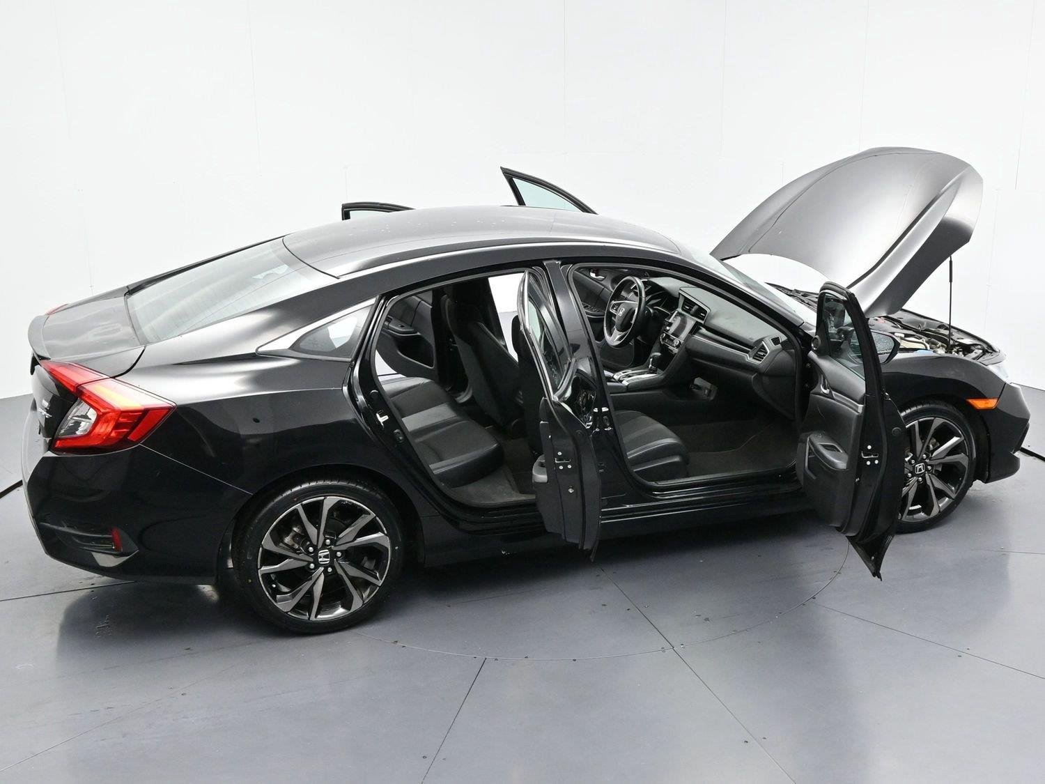 Used 2021 Crystal Black Pearl Honda Sport image 33