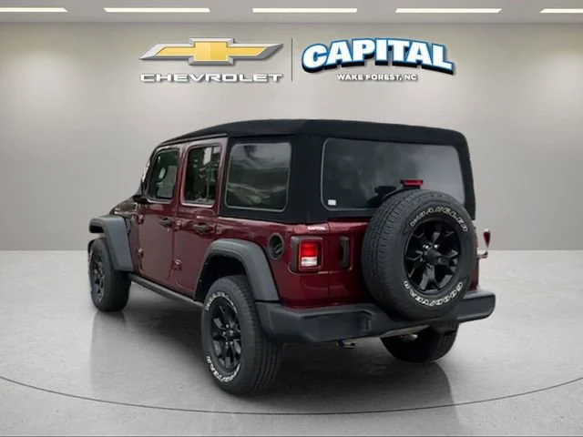 Used 2021 Red Jeep Willys 4x4 image 3