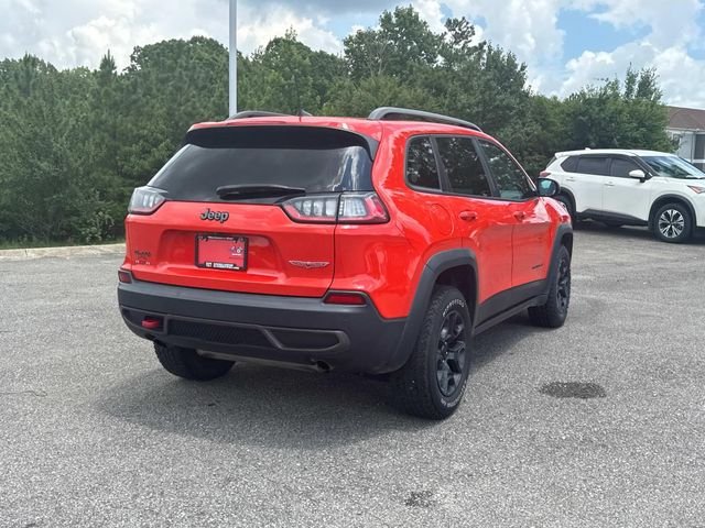 Used 2021 Orange Jeep Trailhawk image 5