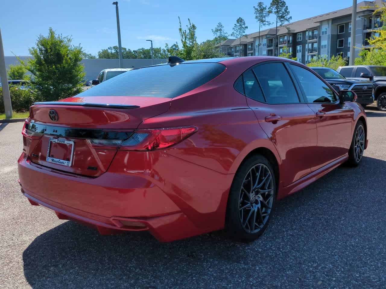Certified Used 2025 Supersonic Red Toyota XSE image 6