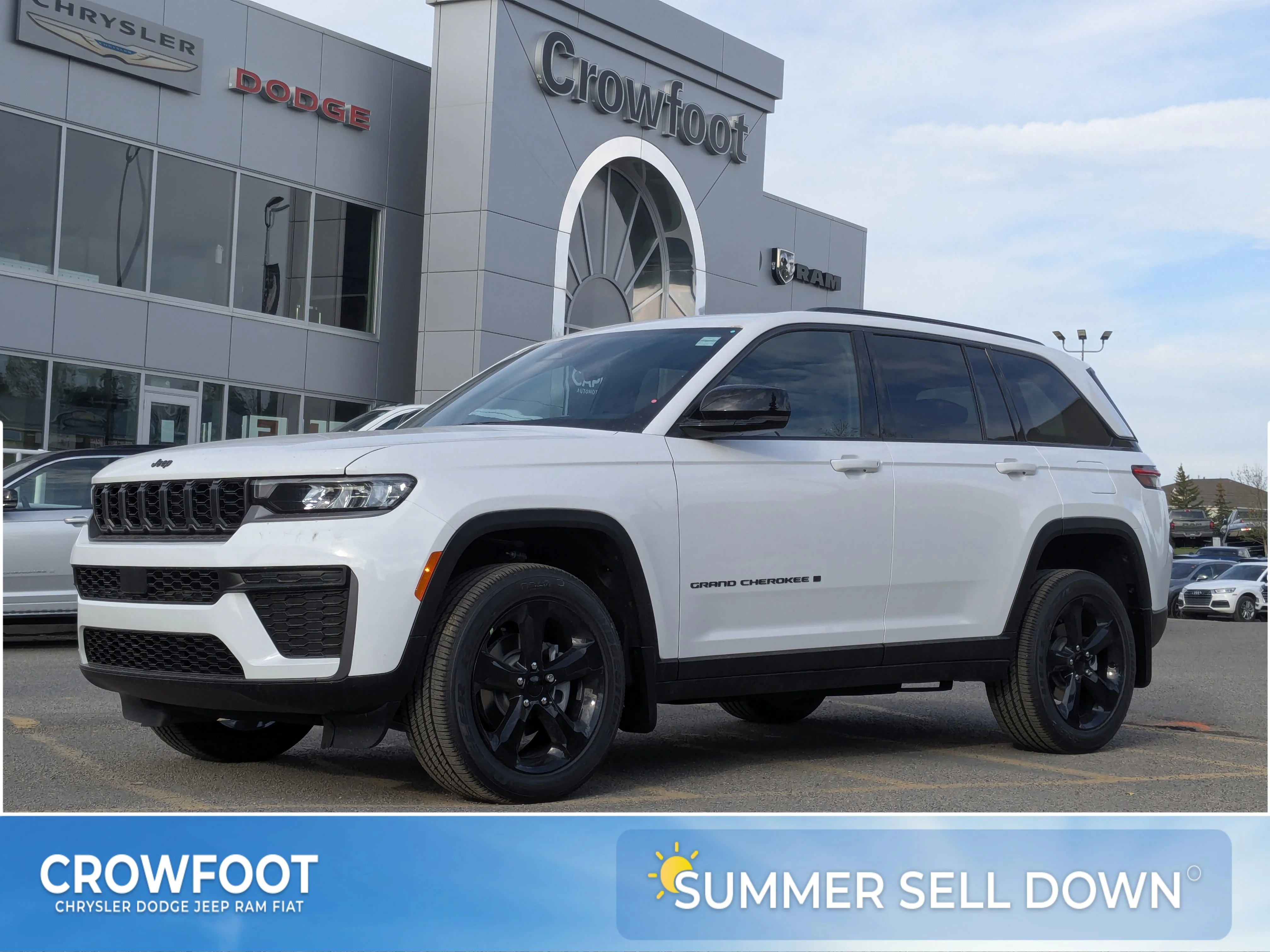 New 2026 White Jeep Altitude - - 20 Gloss Black Wheels - 2.0L Turbo - Remote Start & tons more! image 1