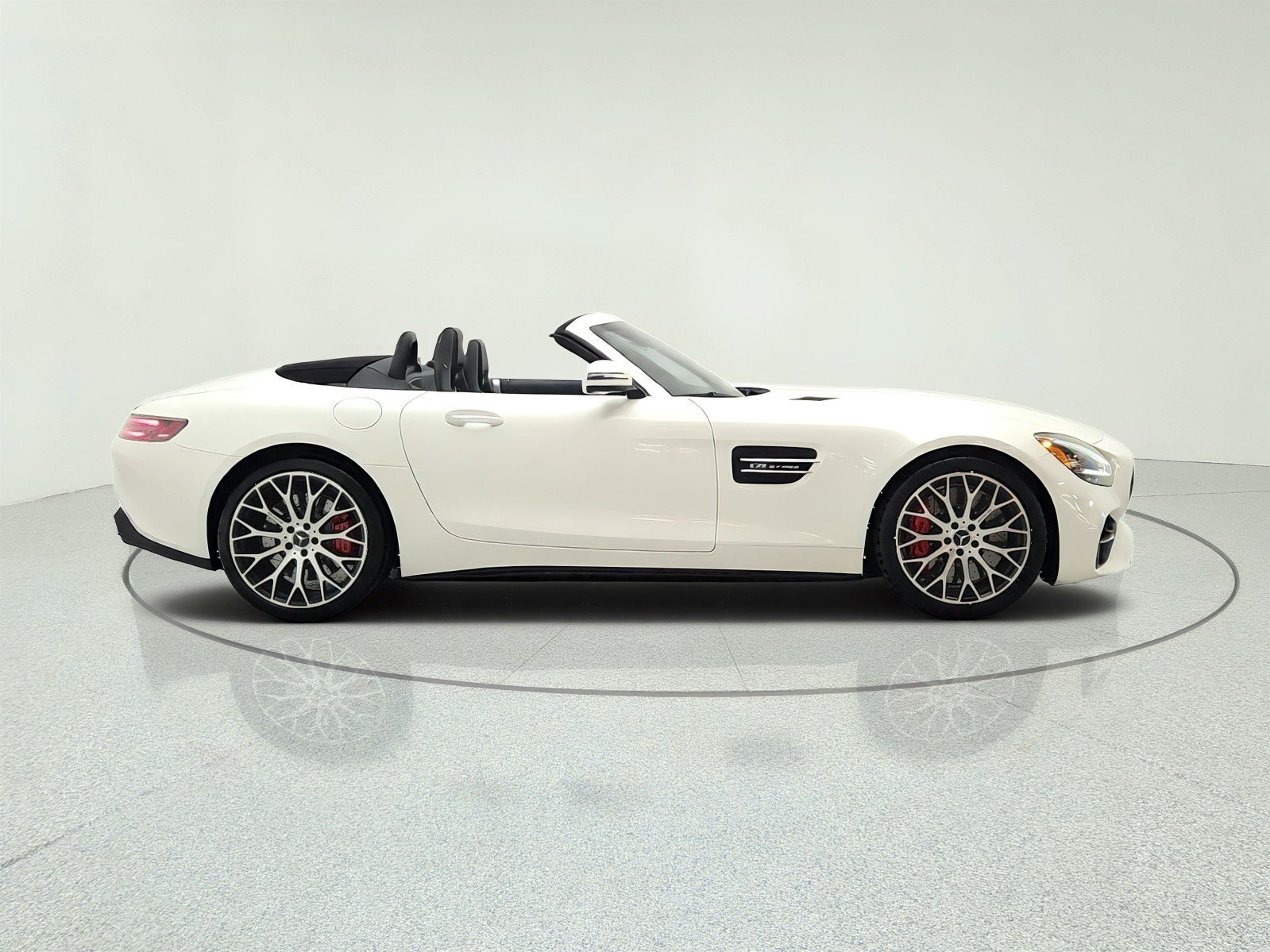 Certified Used 2021 designo Diamond White Mercedes-Benz AMG® GT Roadster image 4