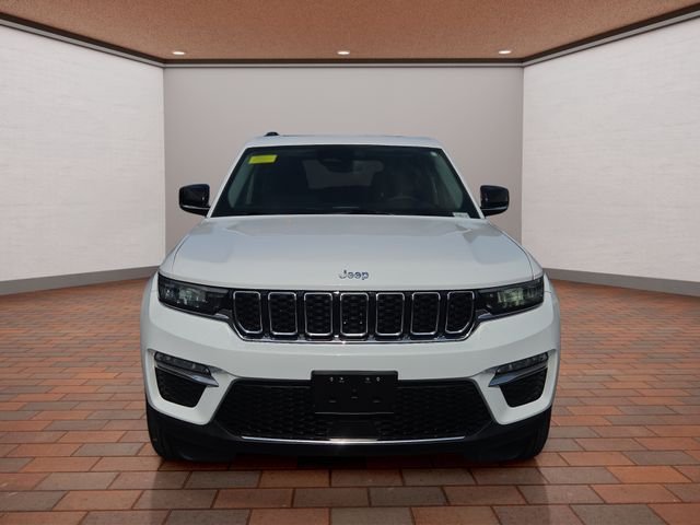 Used 2023 Bright White Clearcoat Jeep 4xe image 2