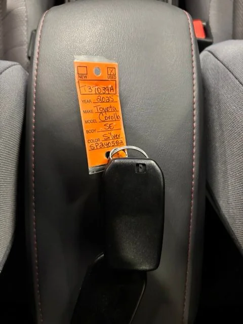 Used 2025 Silver Toyota SE image 16