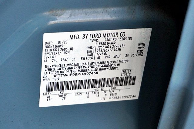 Used 2023 Blue Ford XLT image 32