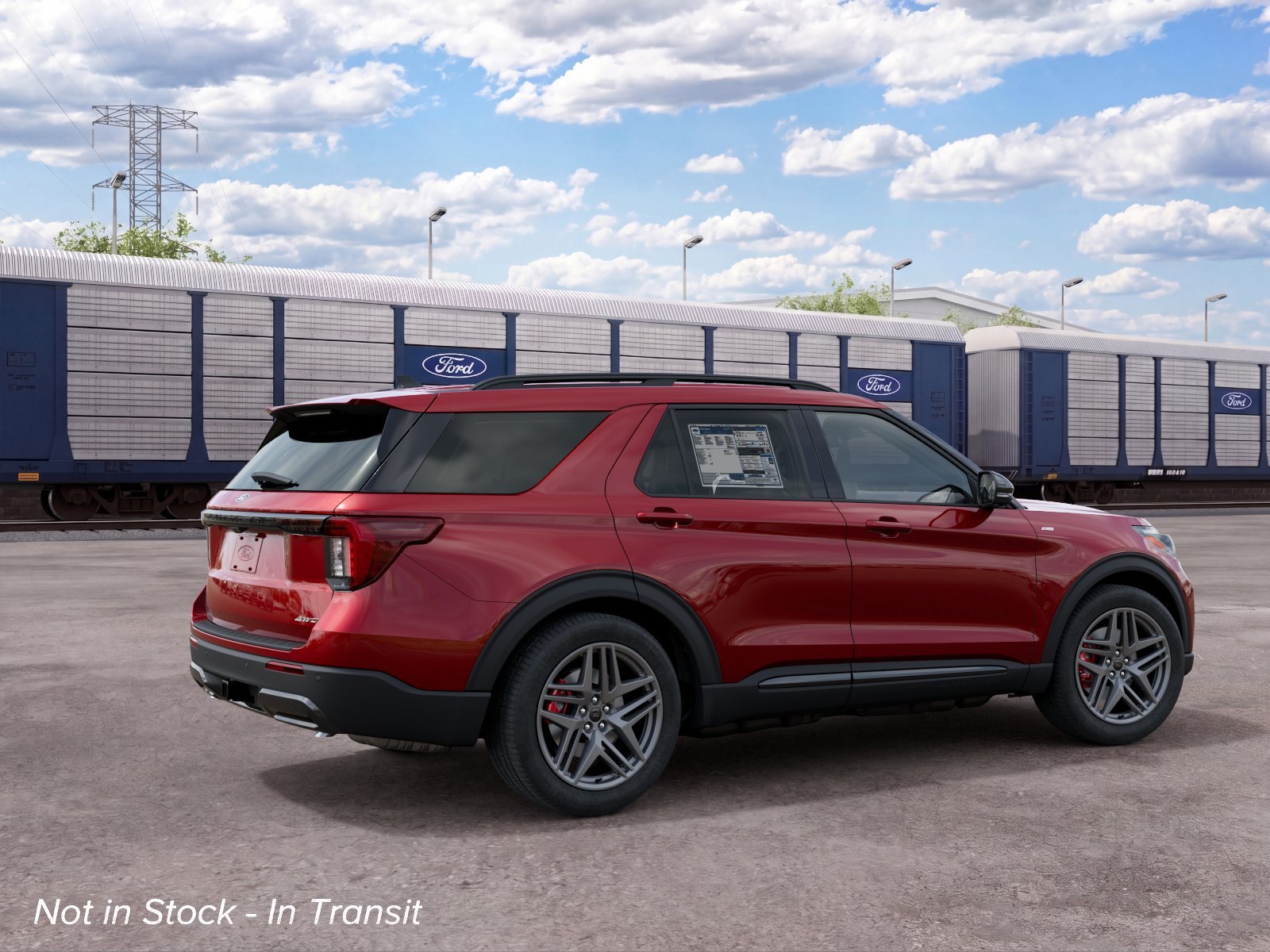 New 2027 Ruby Red Metallic Tinted Clearcoat Ford ST-Line image 6