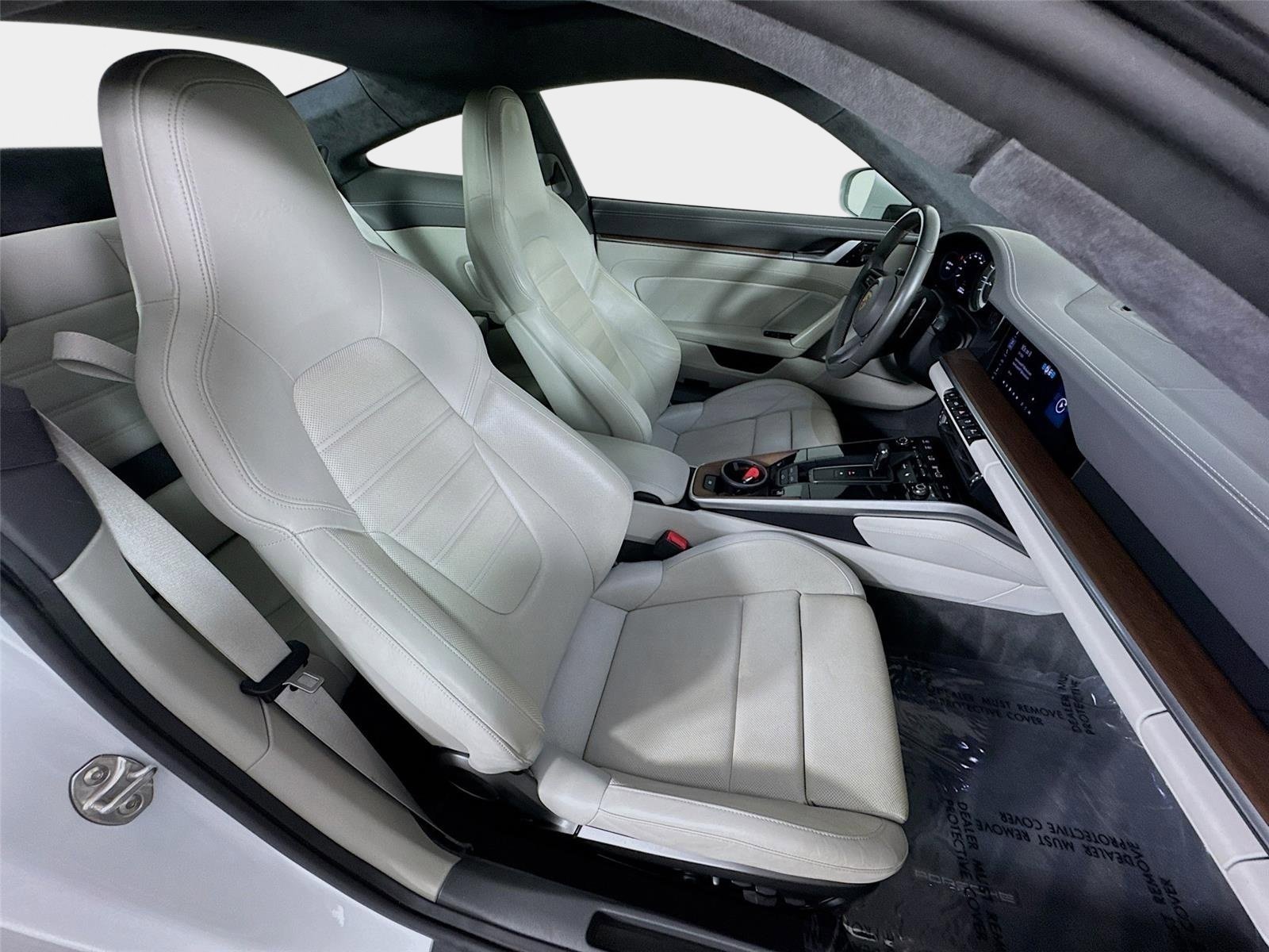 Used 2021 Carrara White Metallic Porsche Turbo S image 24