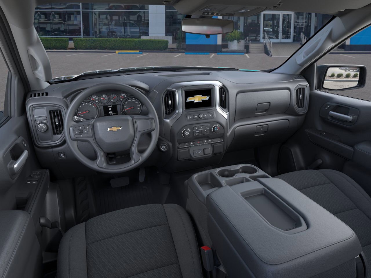 2025 Chevrolet Silverado 1500 WT Black at Classic Elite Chevrolet Hwy 6