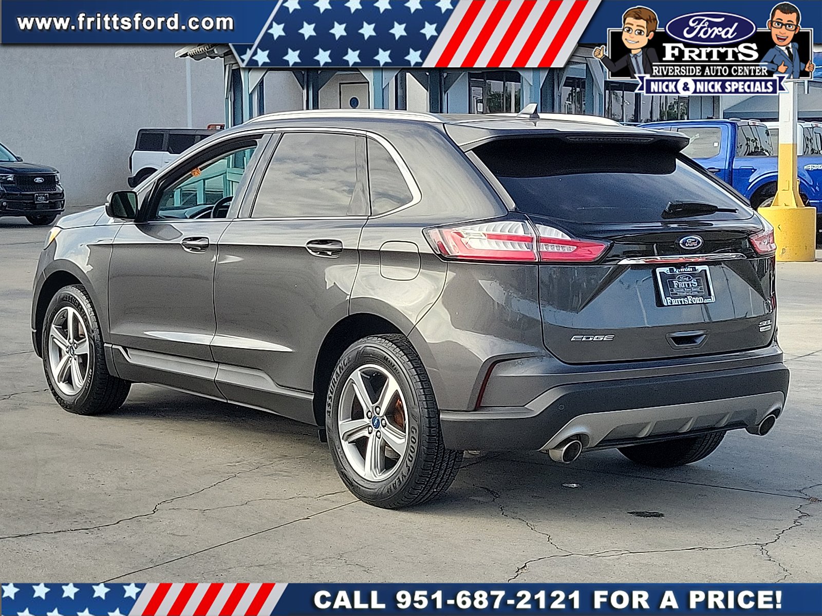Certified Used 2019 Magnetic Ford SEL image 2