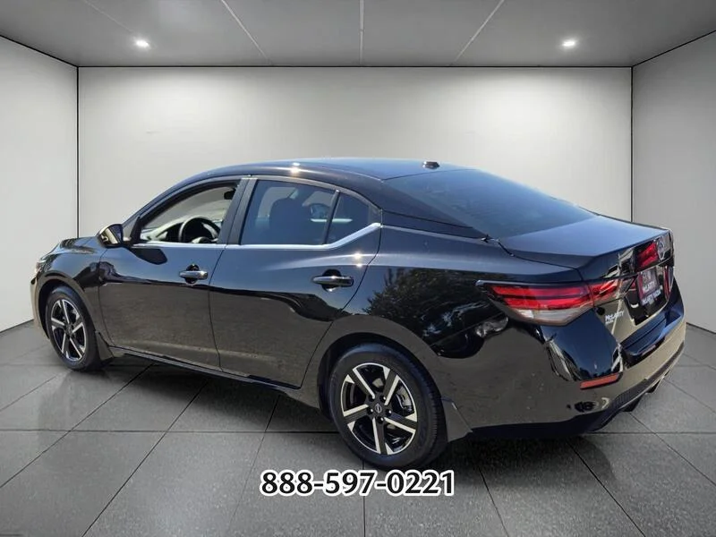 Used 2024 Super Black NISSAN SV image 3
