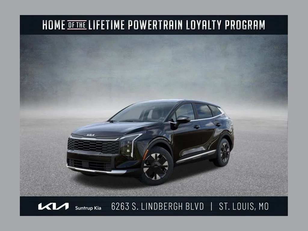 New 2026 Fusion Black Kia LX image 1