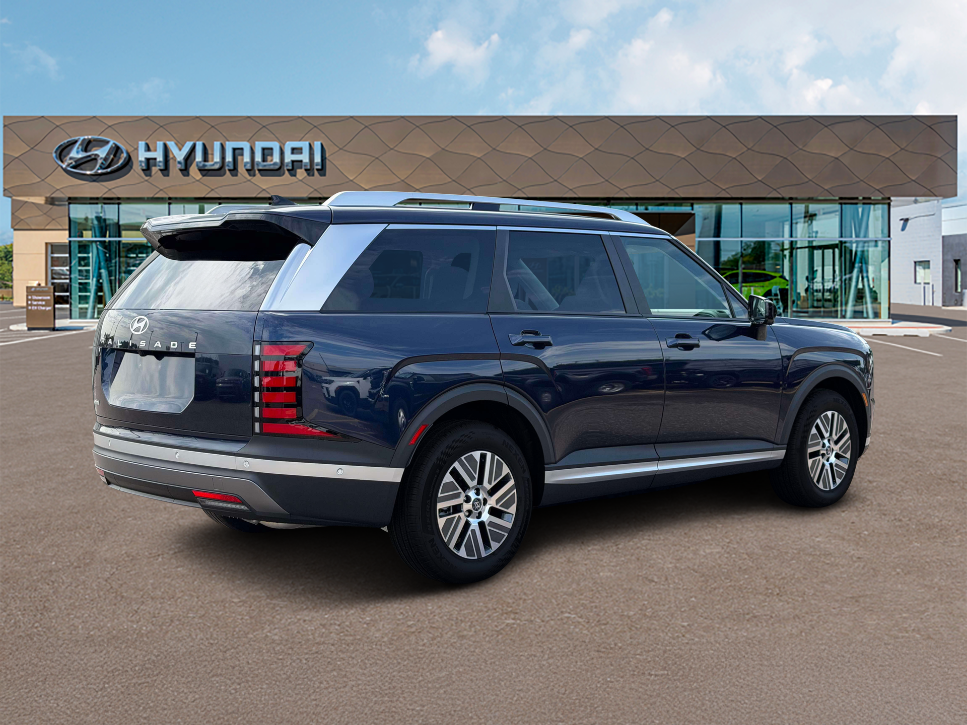 New 2027 Blue Hyundai Blue SEL Premium 7P image 8