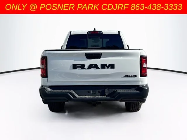 New 2026 Bright White Clear-Coat Exterior Paint RAM TRADESMAN image 6