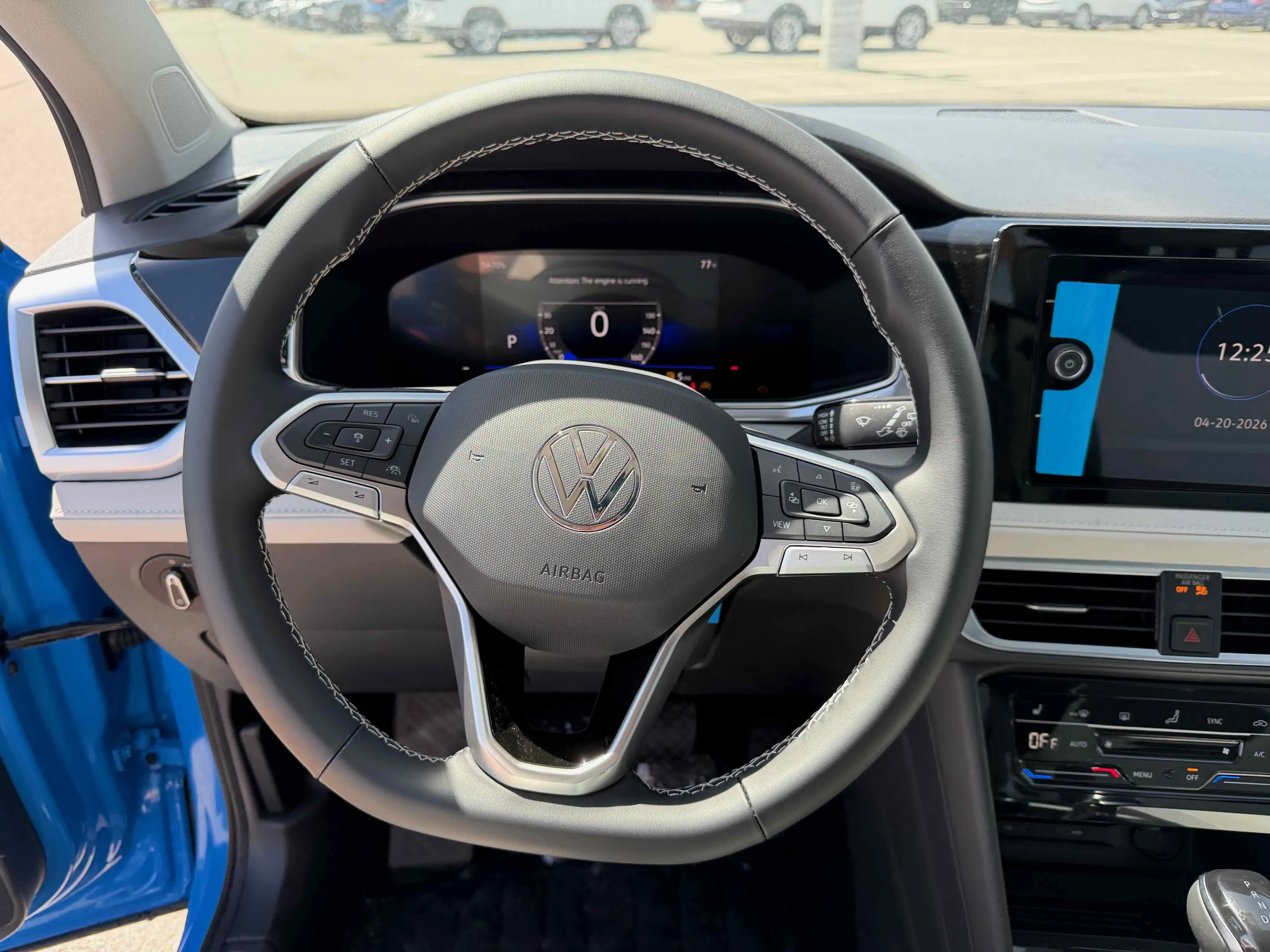 New 2026 Blue Volkswagen SE image 3