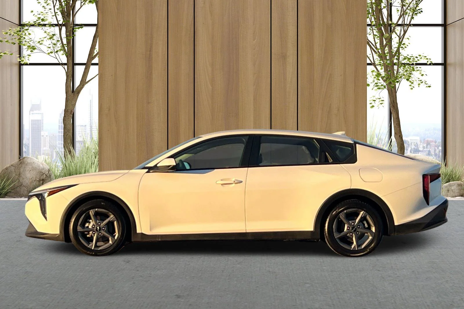 Used 2025 White Kia LXS image 7