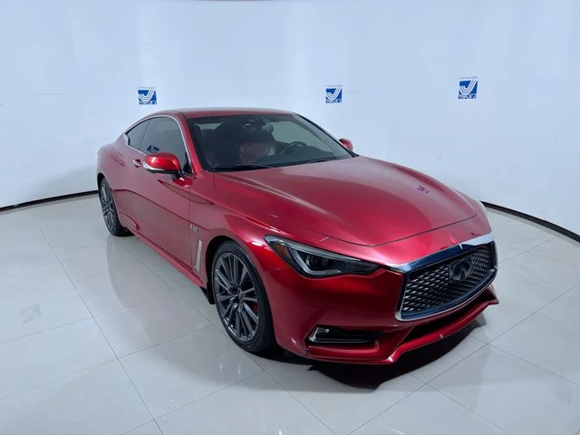 2017 INFINITI Q60 Coupe Red Sport