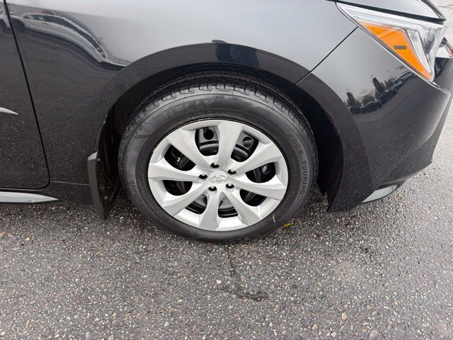 Certified Used 2024 Midnight Black Metallic Toyota LE image 2