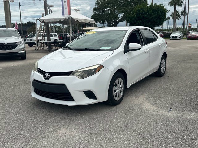 Used 2015 Toyota Corolla L with VIN 2T1BURHE4FC279842 for sale in Stuart, FL