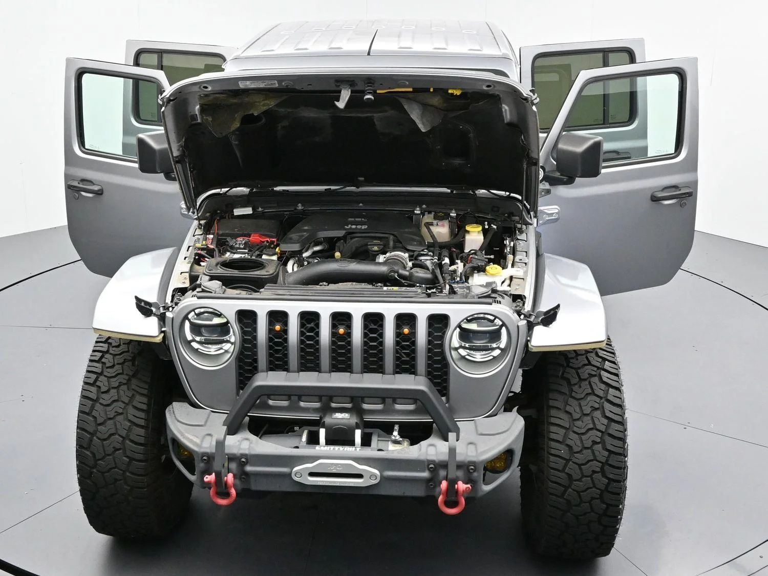 Used 2020 Billet Silver Metallic Clearcoat Jeep Rubicon image 46